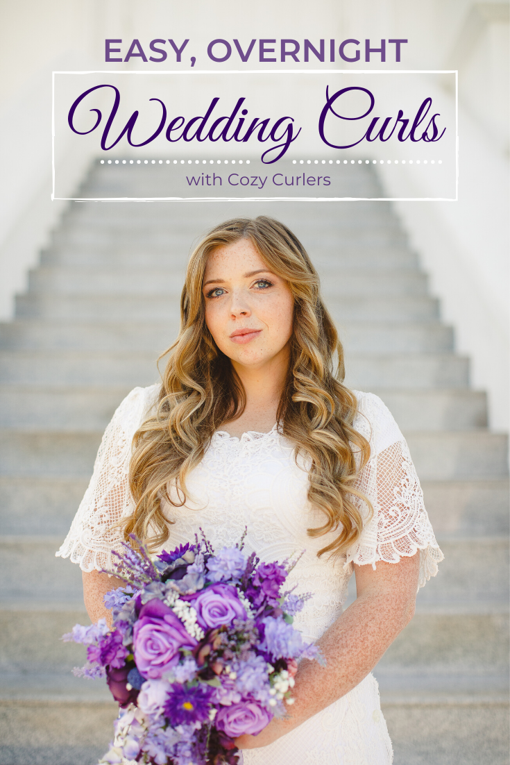 Easy Overnight Wedding Curls