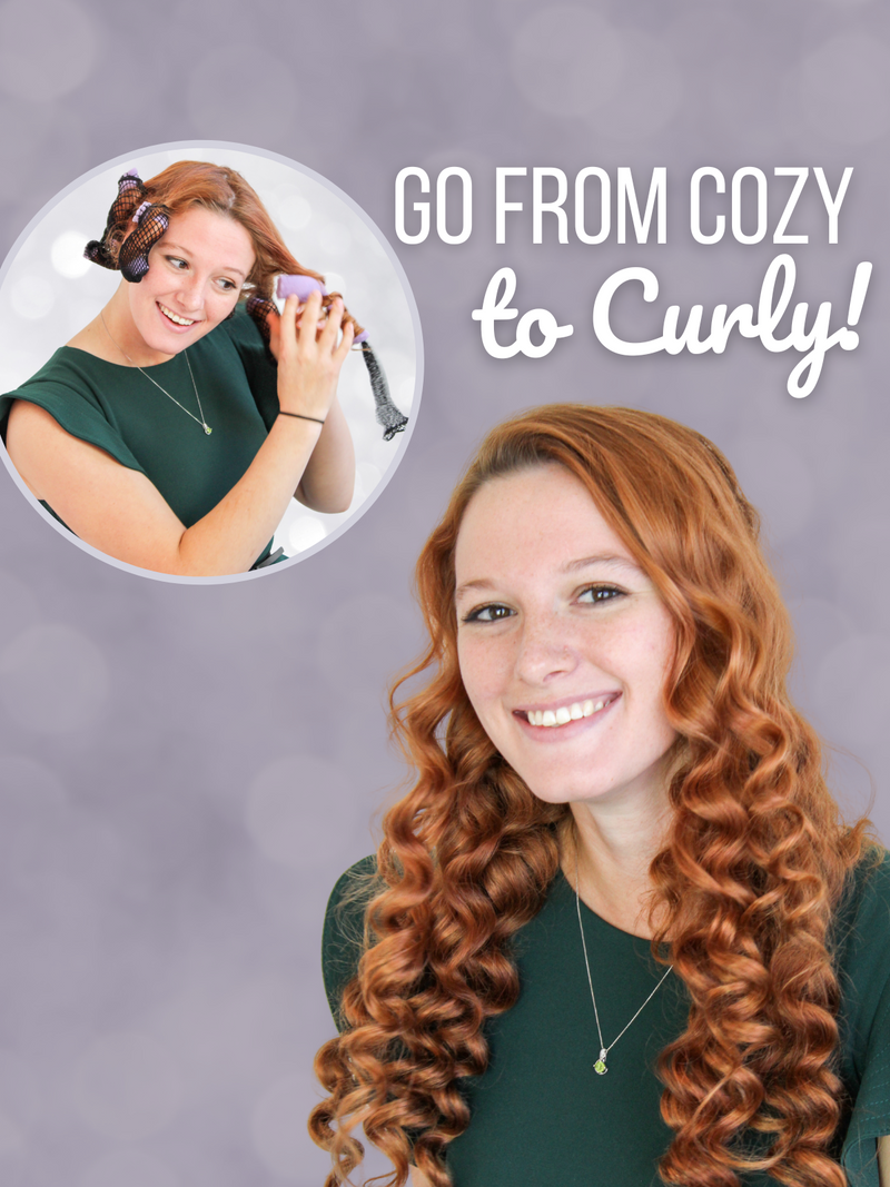 Cozy Curlers The Easy Way to Heatless, Overnight Curls
