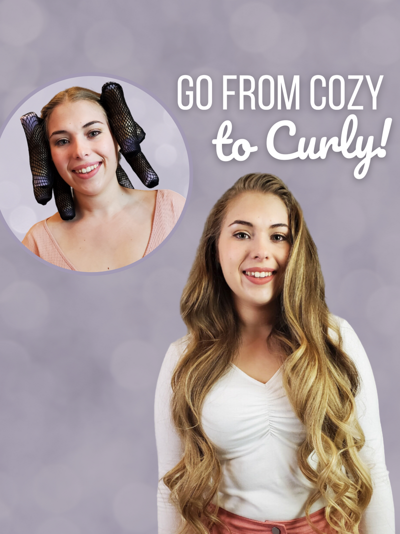 Cozy Curlers The Easy Way to Heatless, Overnight Curls